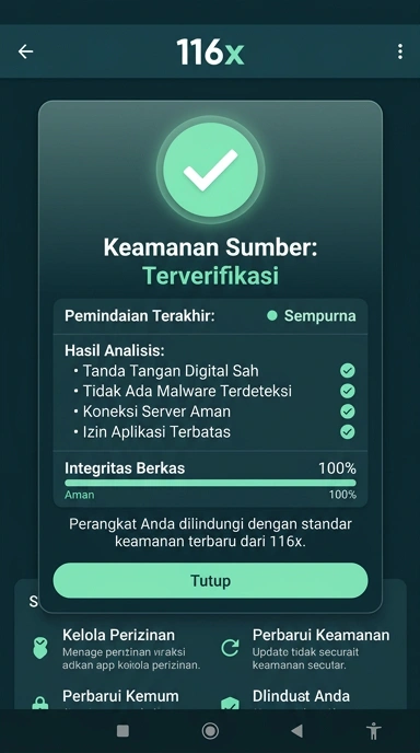 Halaman Resmi 116x untuk Pengguna Android Indonesia